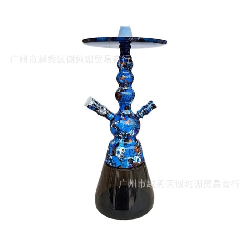 Cross-Border Acrylic Hookah Set Aluminum Hookah Shisha Factory Supply