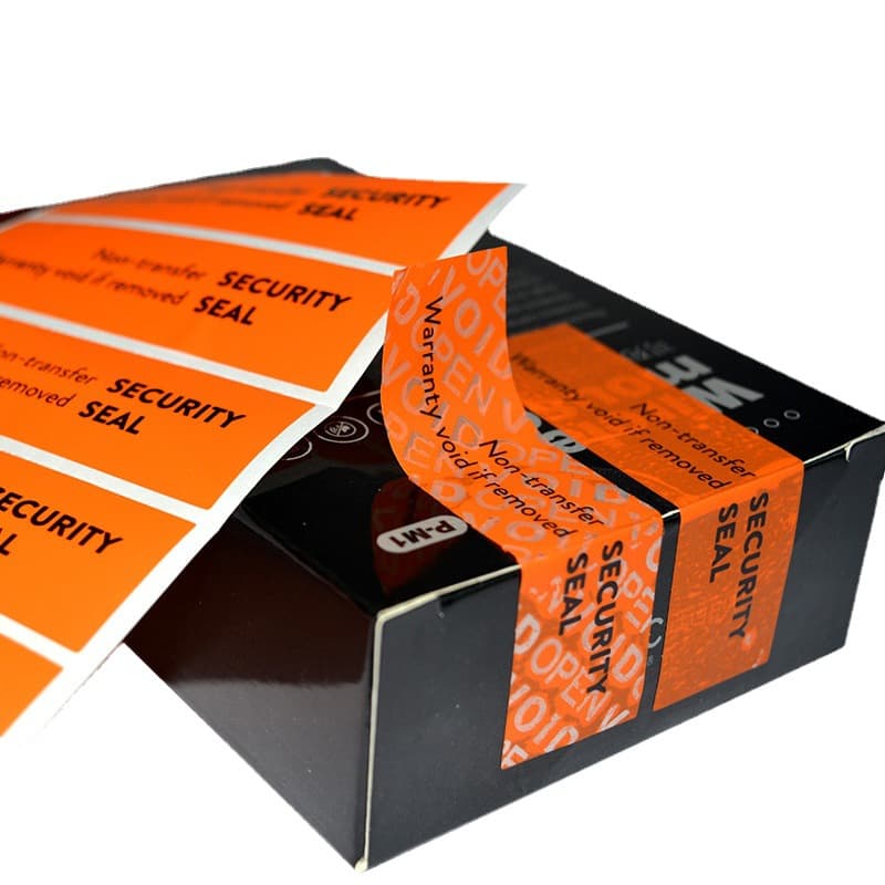 It is suitable for IT product packaging to reveal the "VOID" anti-counterfeiting label without transferring the glue when peeling off the label.