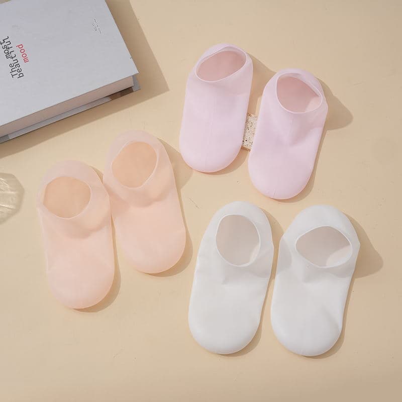 Factory Wholesale Silicone Socks, Moisturizing Skincare Foot Sleeves, Anti-Dryness Crack Removal Silicone Foot Covers