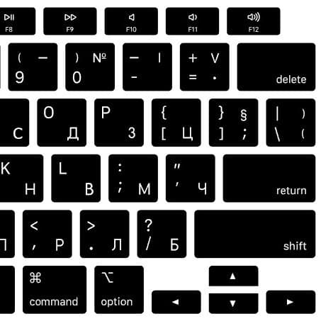 Suitable for Apple notebook keyboard membrane mac pro 13 new 2020airA2179 small language foreign language