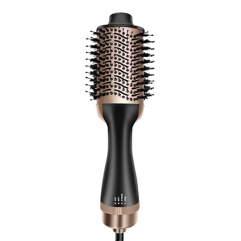 Cross-Border Hair Dryer for Home Use, Three-Speed Hair Dryer, Hair Salon Straightening Comb, Anti-Ironing Straightening Roller Dual-Purpose