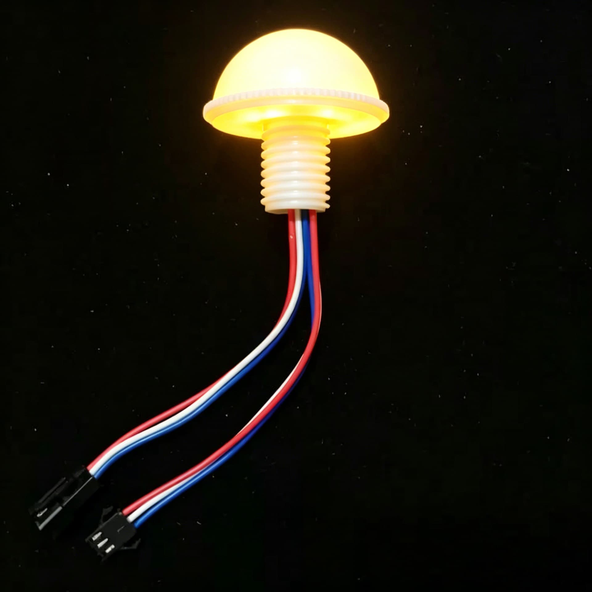 LED Mushroom Light Point Source Amusement Park Advertising Sign Decorative Ambient Light IP65 Waterproof RGBW Colorful