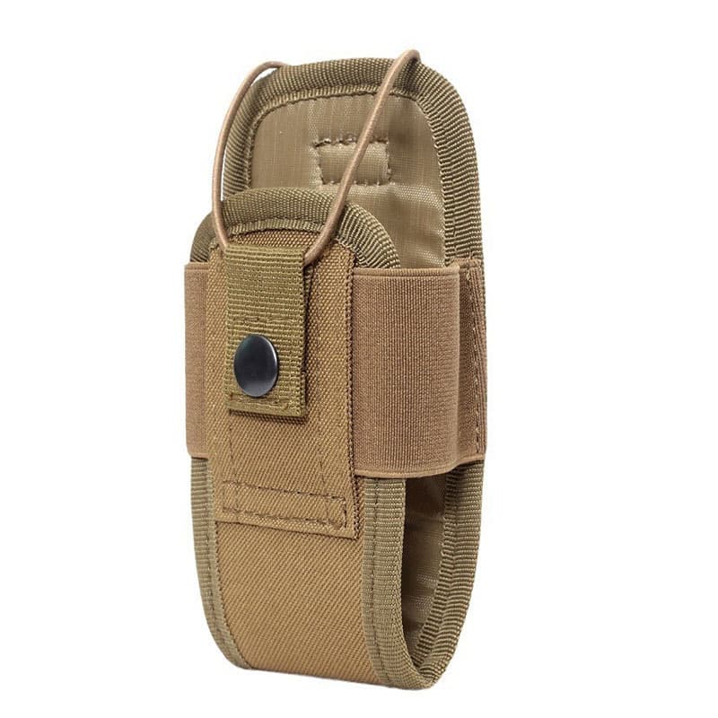 Tactical Walkie-Talkie Bag Molle Waist-Mounted Multi-Purpose Tool Bag Outdoor Sports Waist Bag Walkie-Talkie Pouch Wholesale in Stock