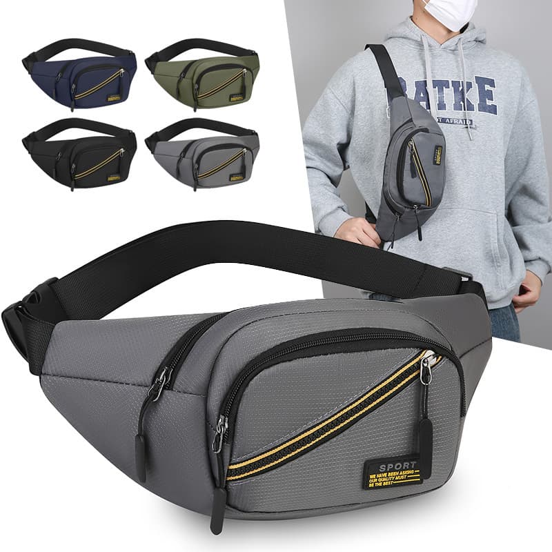 Running Waist Pack Multi-Function Phone Pouch Lightweight Waterproof Fitness Small Bag Men's Women's Sports Phone Belt Bag Cashier Pouch