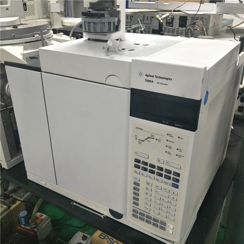 Agilent 7890A Gas Chromatograph with FID Workstation for Ethylene Oxide, Baijiu, Formaldehyde Detection, 90% New
