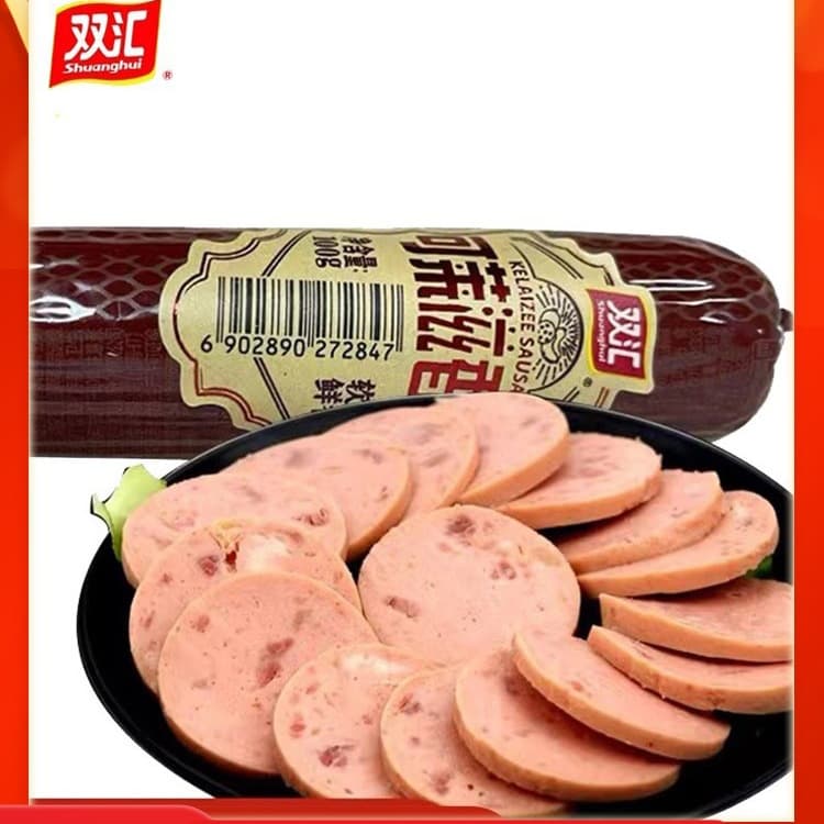 Kelaizi Sausage 100g/320g, Ham Sausage, Ready-to-Eat Instant Noodle Partner, Snack, Tender and Fresh, Wei Yi