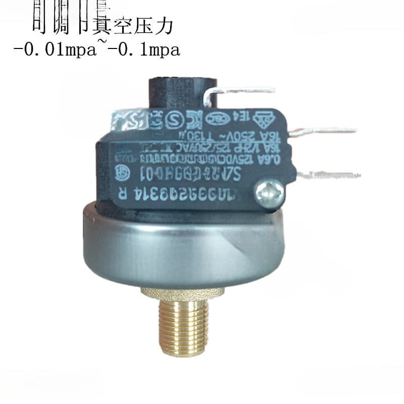 Vacuum Pressure Switch, Negative Pressure Normally Open Normally Closed Pneumatic Vacuum Switch Adjustable Vacuum Pump Negative Pressure Control Switch