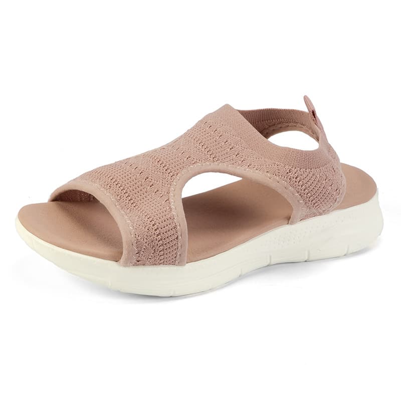 In Stock 2023 Open-Toe Women's Knitted Sandals Wholesale Mixed Batch Roman Sandals Cross-Border Sandals Sports Casual Shoes