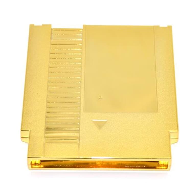 Brand New Us Version Replacement 1:1 Original Design Nes Game Console Nes Game Cartridge Shell 72P Shell Gold-Plated