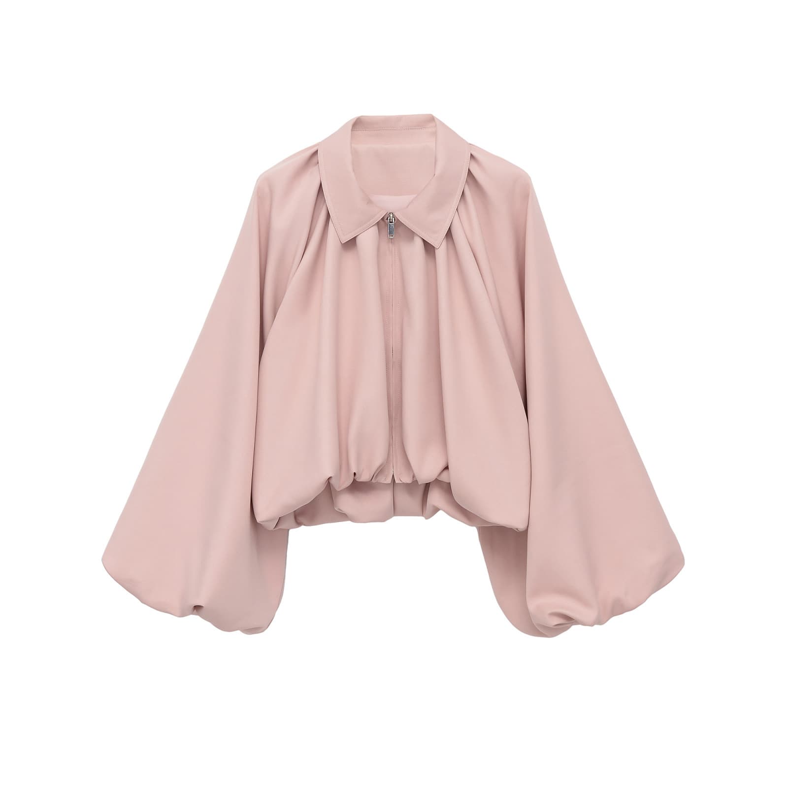 ZARZ Self-Made European-American Style New Women's Fashionable Notch Lapel Balloon Long Sleeve Jacket 4344169626