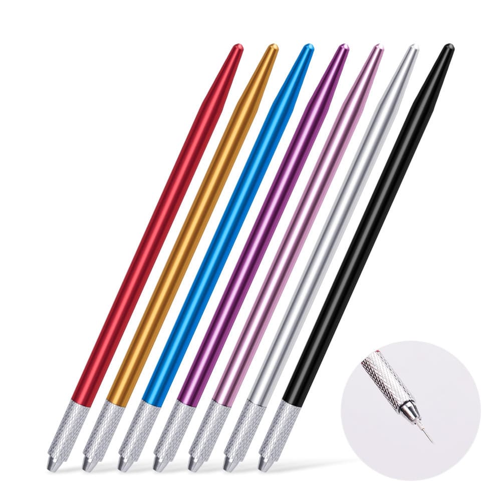 New Slim Fog Pen Eyebrow Pen Fog Handmade Pen Embroidery Handmade Pen Beauty Makeup Tools Slim Small Embroidery Pen