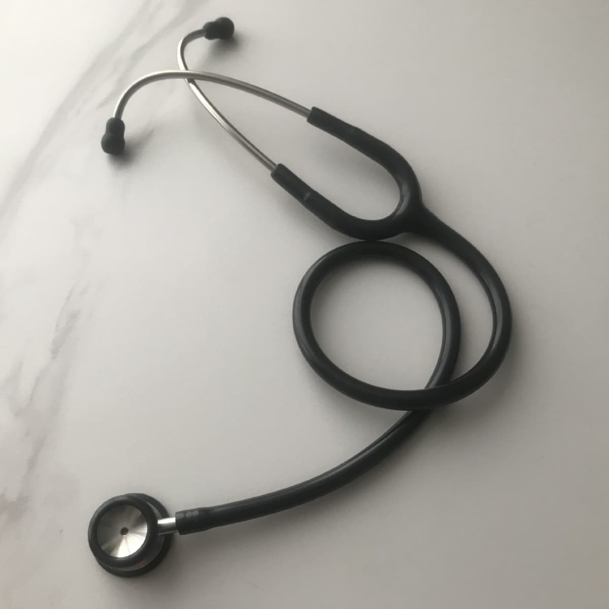 Children's Stainless Steel Dual-Head Stethoscope for Kids, Double-Sided Stethoscope, Single-Tube Doctor Stethoscope