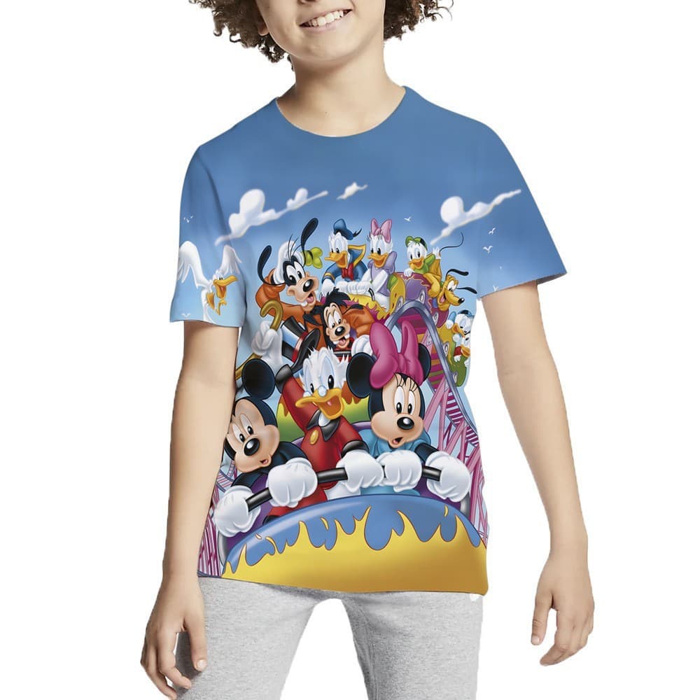 New Cross-Border Foreign Trade Summer T-Shirts, Children's Clothing, Short-Sleeved T-Shirts, Children's Tops, Medium and Large Children's Short-Sleeved Breathable Tops