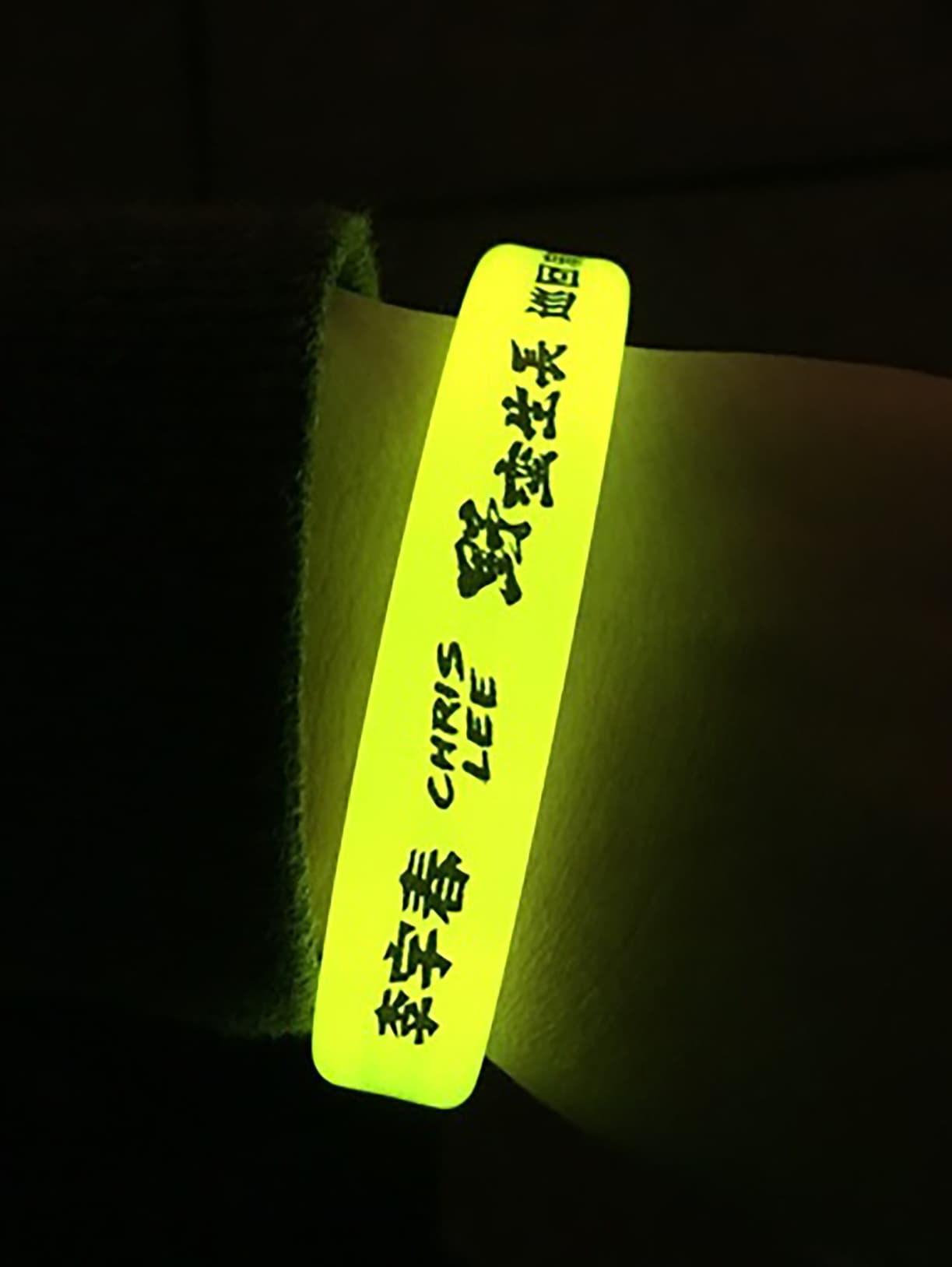 Night Running Fluorescent Bracelet, Luminous Stick, Bar Luminous Bracelet, Disco Flash Stick, Toy Bracelet, Party Favor
