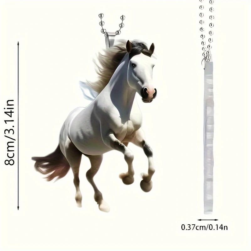 Cross-border new acrylic flat 2D acrylic car pendant cartoon keychain small pendant backpack hanging jewelry