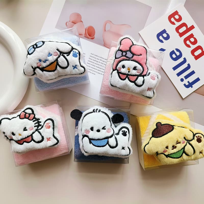 Cute Cartoon Towel Gift Set, Wedding Favor Hand Towel, Baby Full Moon Towel, Children's Towel, Wholesale