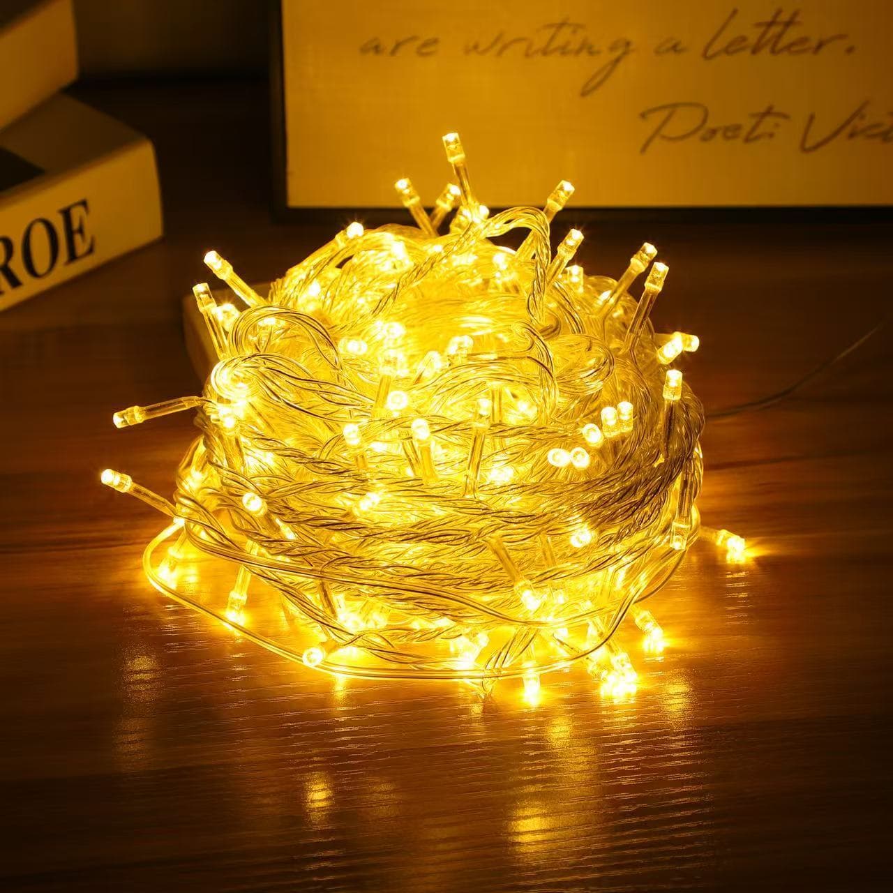 LED string lights, waterproof outdoor lights, wedding atmosphere decorative lights, courtyard tent star lights.