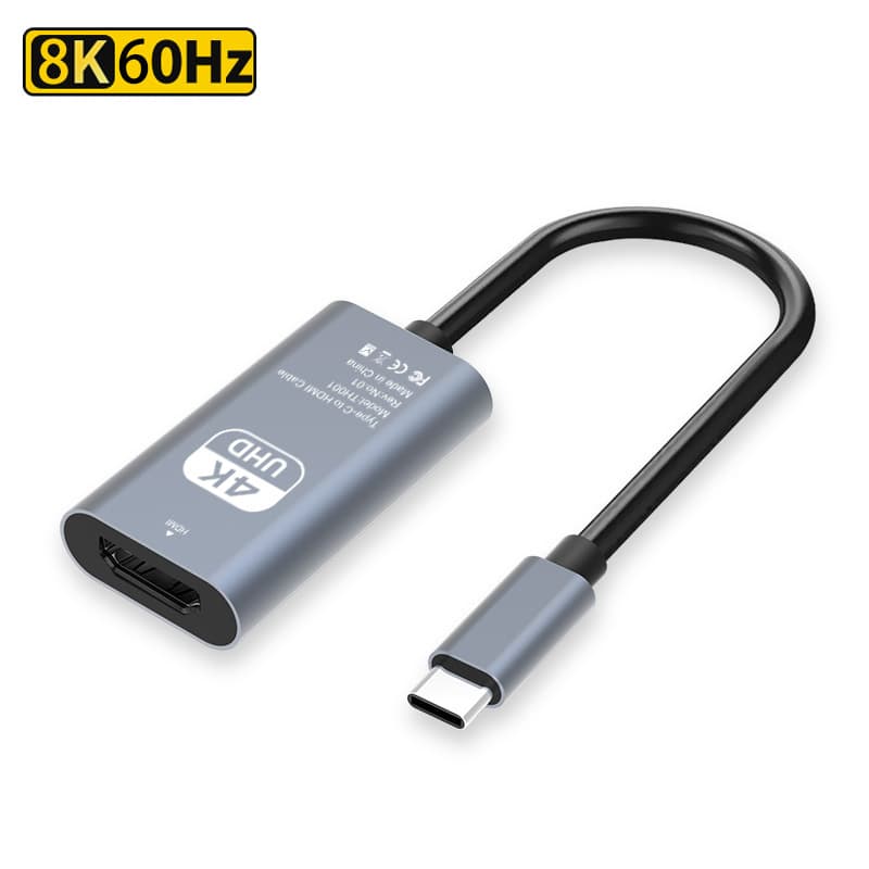Cross-border Type-C to HDMI Converter, Type-C to HDMI Cable for Phone, Computer, TV Screen Mirroring Wholesale