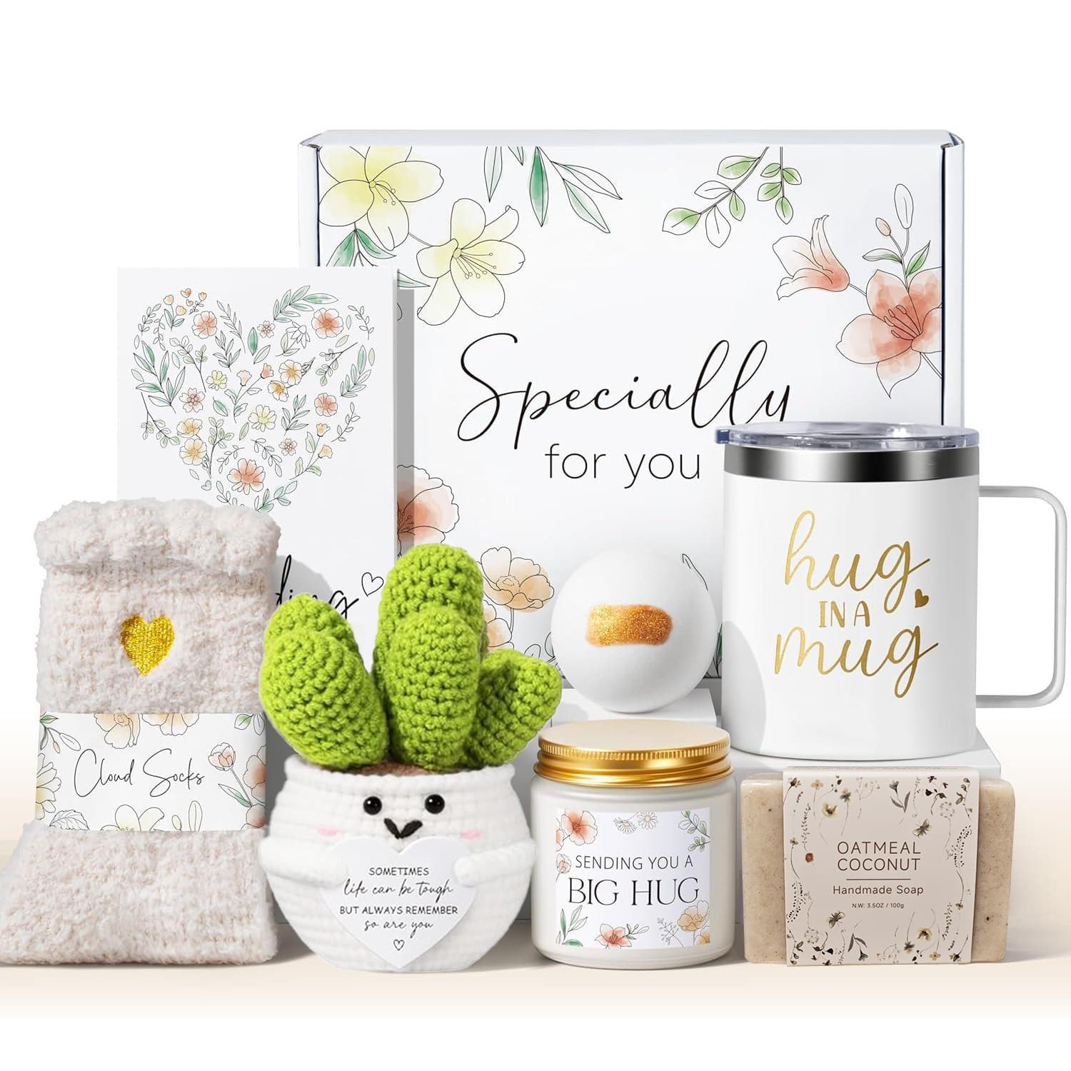 Cross-border Amazon Same Style Knitted Sunflower Gift Set Valentine's Day Mother's Day Birthday Gift for Girlfriend