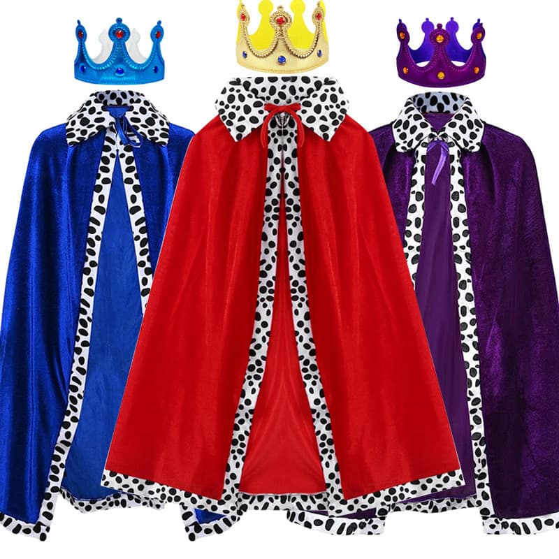 Children's Day, Christmas, Halloween costumes, king and prince capes, children's capes, cosplay performance costumes