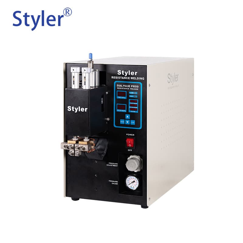 Factory Batch Battery Welding Machine PR50 Desktop AC Precision Spot Welder Small Battery Spot Welding Machine