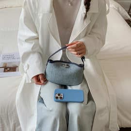 Denim Bags for Women 2026 New Spring and Summer Niche Design Crossbody Bags Handbags Small Tote Bags for Going Out