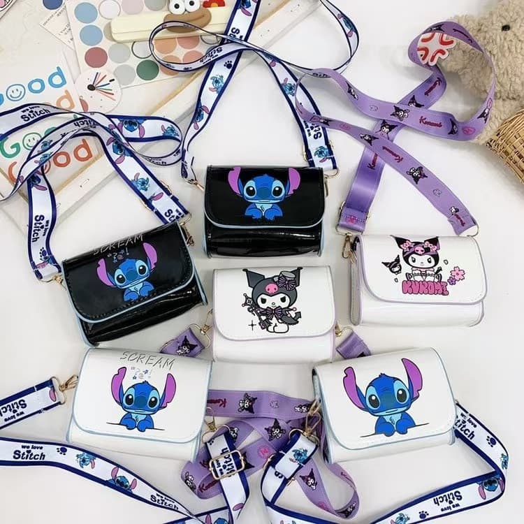2025 New Fashion Children's Shoulder Crossbody Snack Bag Cartoon Cute Trendy Mini Children's Bag Accessories Small Bag