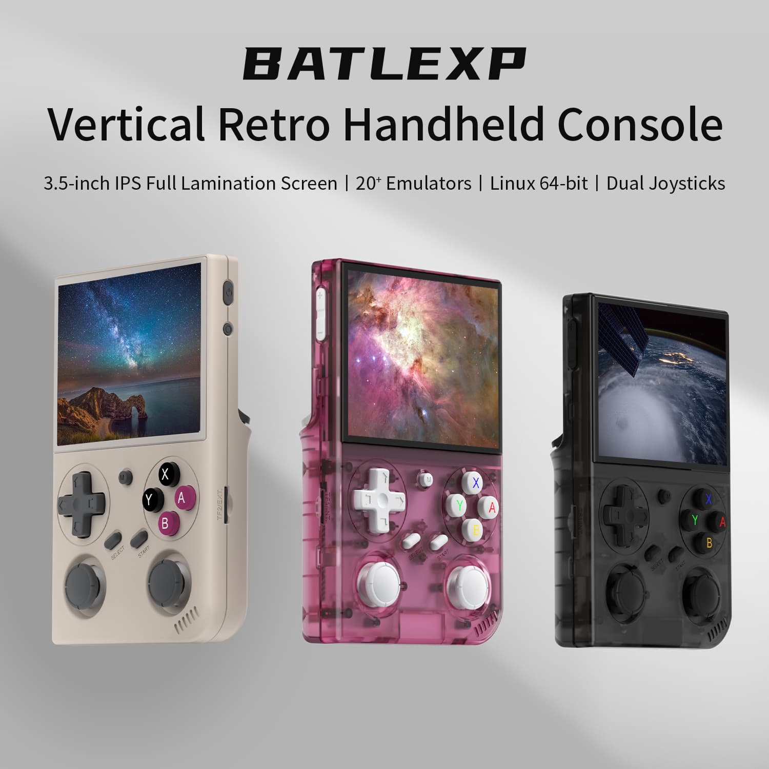 Coopreme G350 handheld retro game console external WIFI online sparring supports wired controller connection