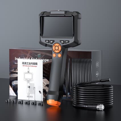 1 set Color: Black Material: Plastic 4.3-inch high-definition G30M digital handheld car detector 8.