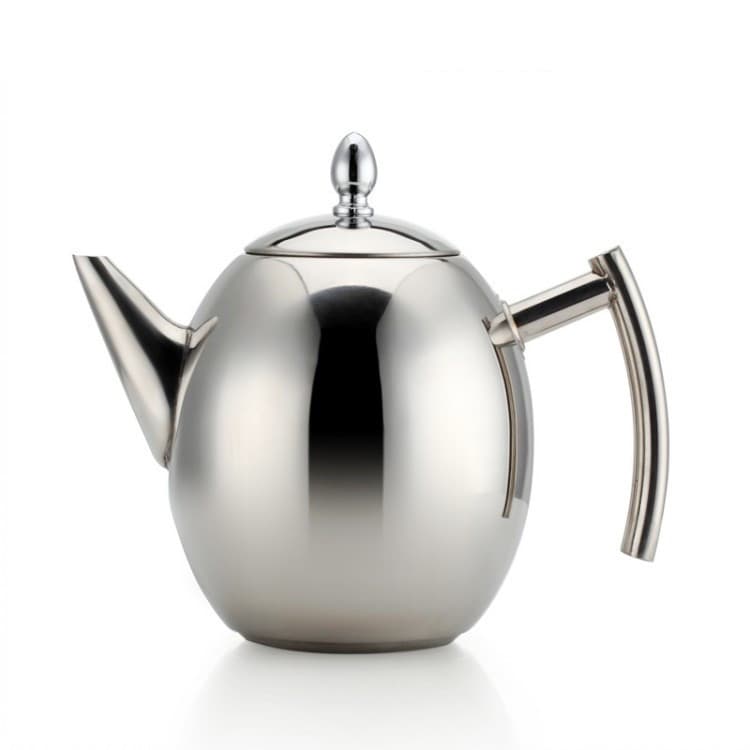 Stainless Steel Coffee Pot with Filter, Olive Pot, Hotel Restaurant Teapot, Cold Water Pitcher, Non-Magnetic Kettle