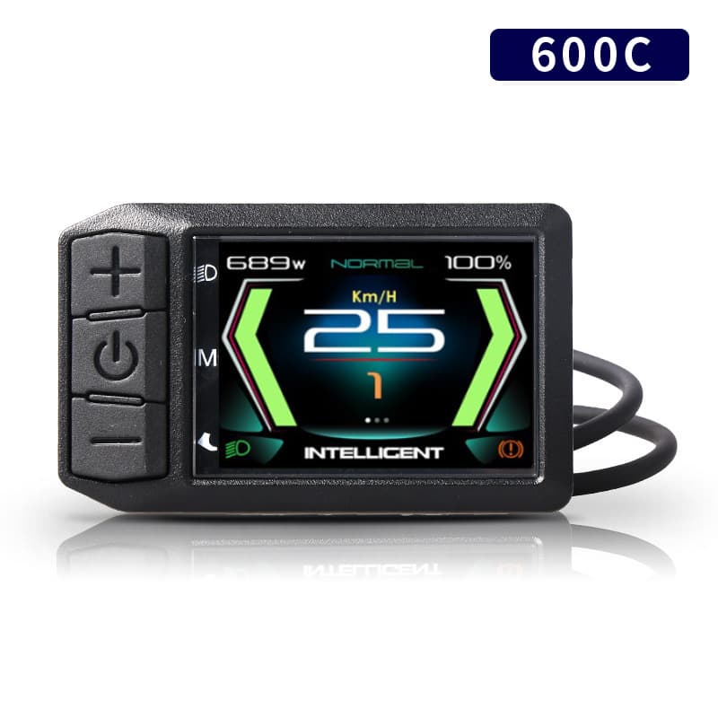 Electric Bicycle Mountain Bike Scooter LCD Instrument Sine Wave Controller Battery Level Speed Display