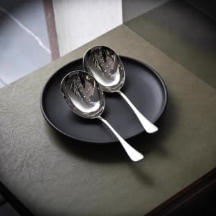 304 Stainless Steel Serving Spoon Large Serving Spoon Hotel Buffet Spoon Home Public Spoon Serving Spoon
