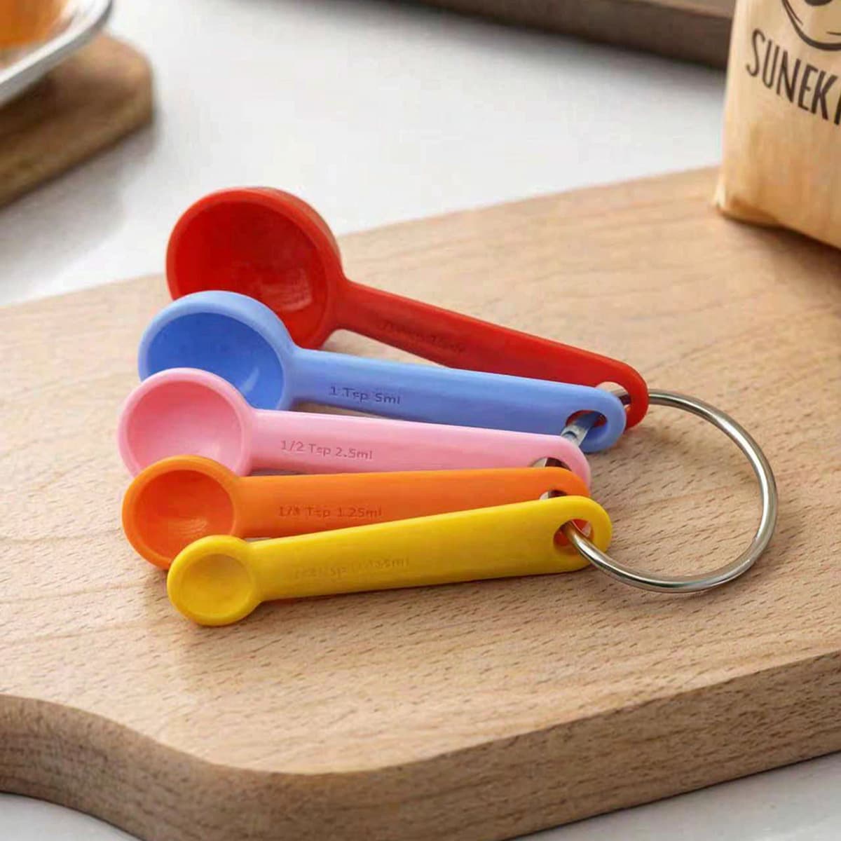 Silicone Baking Measuring Spoon and Cup Set, Household Graduated Measuring Spoon, Coffee Spoon, Multi-Functional Kitchen Tool Set Wholesale