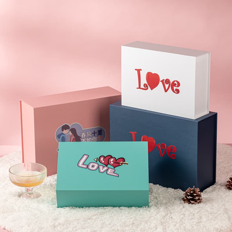 Book gift box magnetic book box packaging gift box gift box empty box lipstick perfume wallet birthday gift box