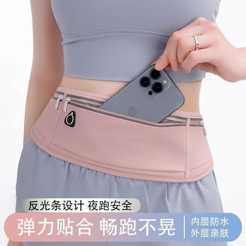 New Running Sports Waist Bag Ultra-Thin Phone Pouch Professional Outdoor Fitness Gear Waterproof Lightweight