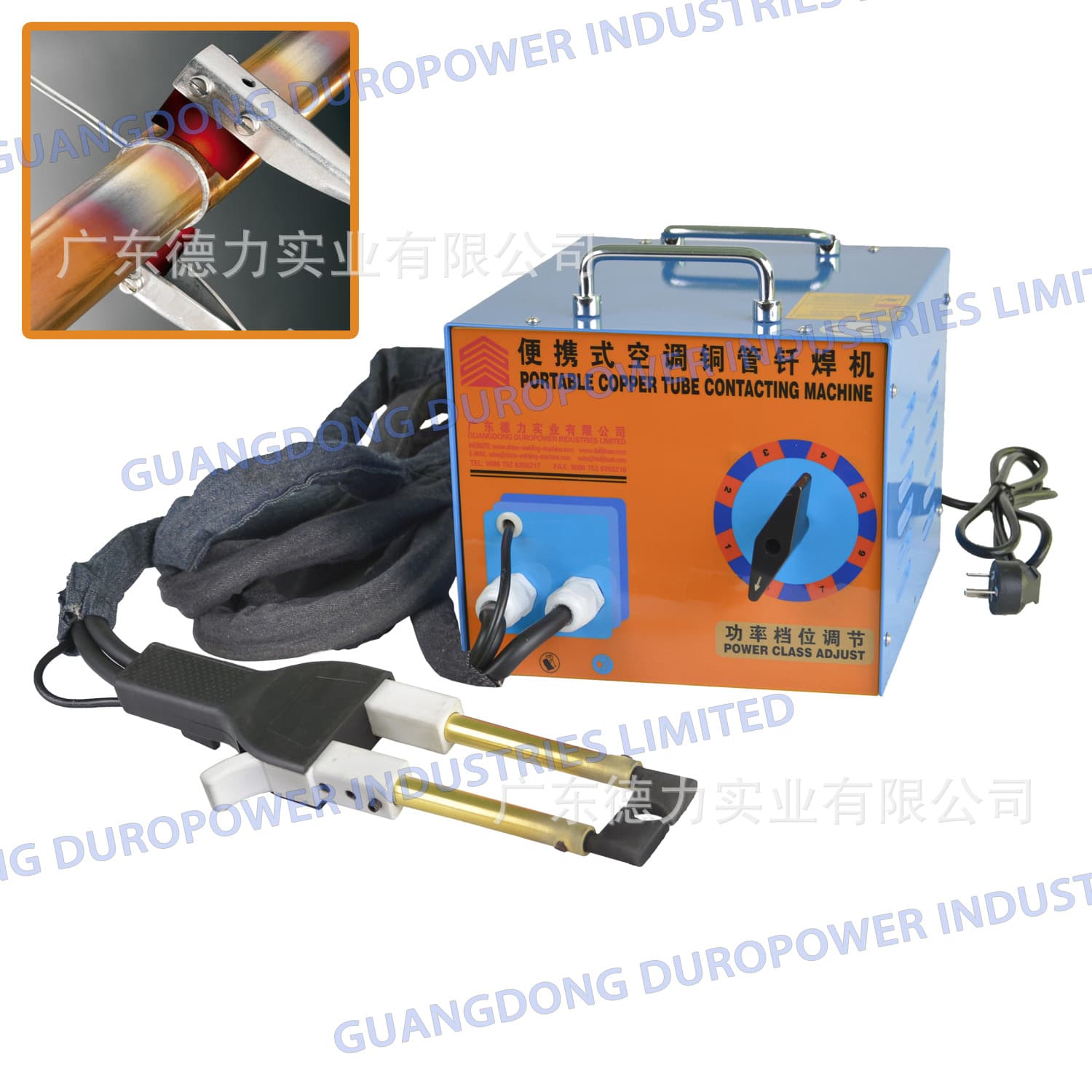 Air conditioning copper pipe brazing machine refrigerator repair copper pipe welding machine copper pipe butt welding machine