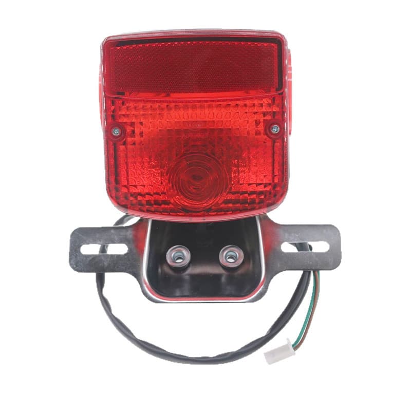 Motorcycle Parts Taillight Assembly for GN125 HJ125-8 Chopper Rear Tail Light