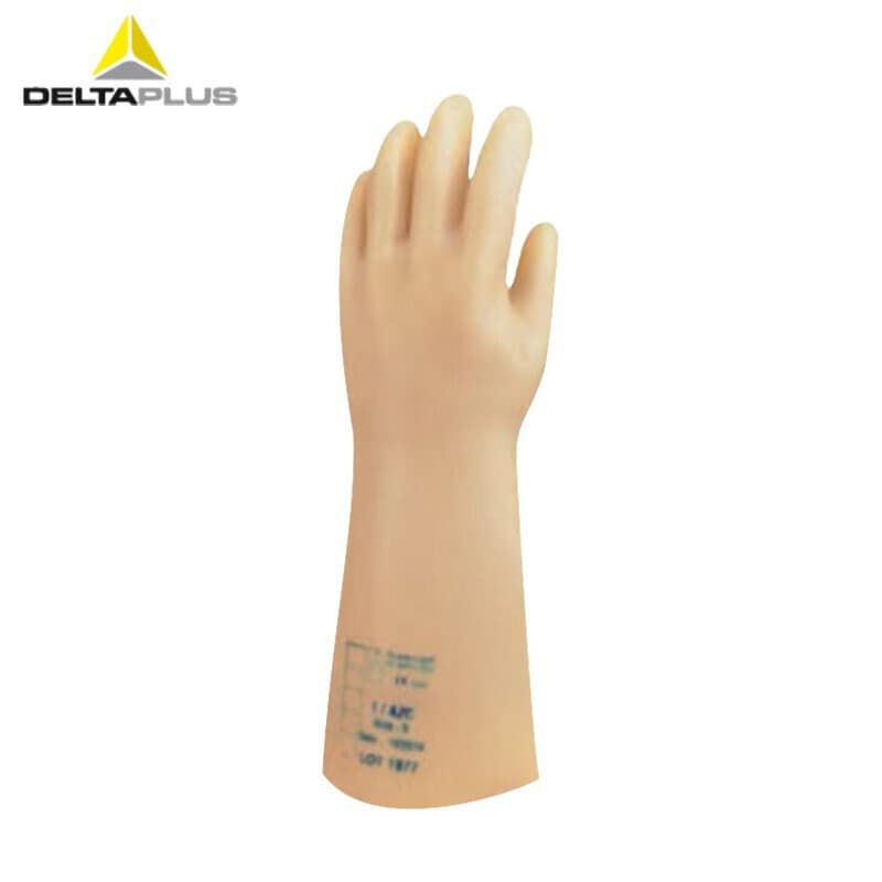 Delta 207000 Series Natural Latex Insulated Gloves, Electrician Work Protective Gloves