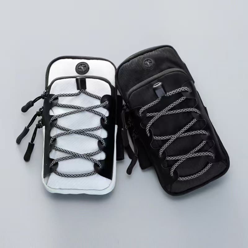 Running mobile phone bag arm bag summer night running sports arm cover unisex fitness equipment waterproof light wrist reflective