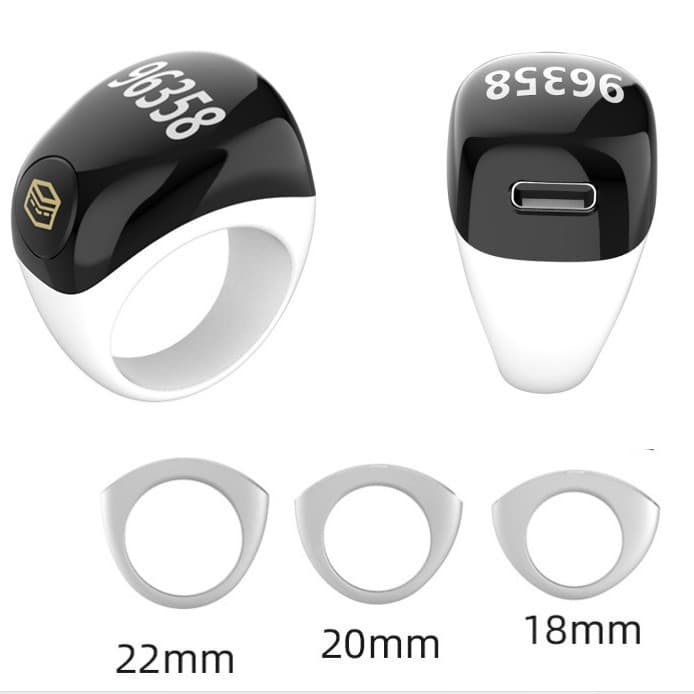 Plastic Smart Counter Ring Bluetooth Electronic Counter Tally Counter with Time Reminder