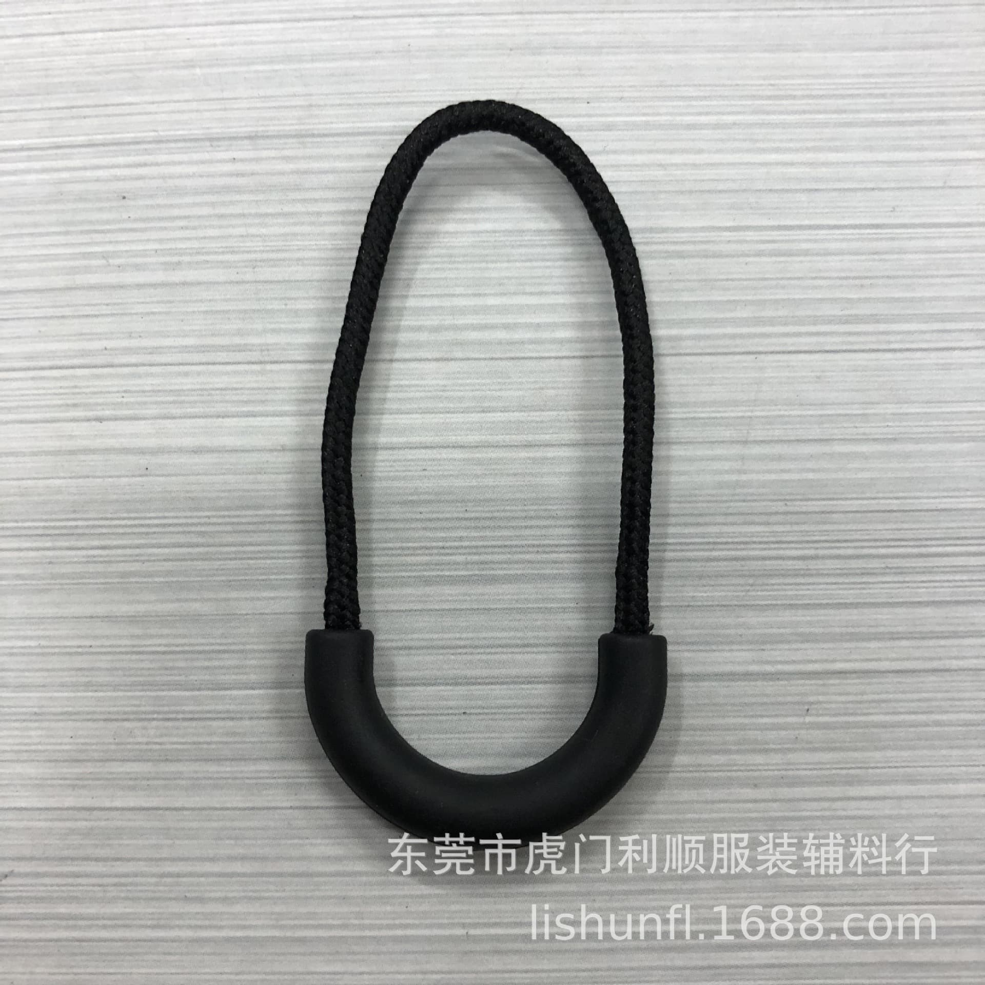 Factory Stock U-shaped Zipper Pull Tail Rope Bag and Garment Drip Plastic Pull Tab Zipper Pull
