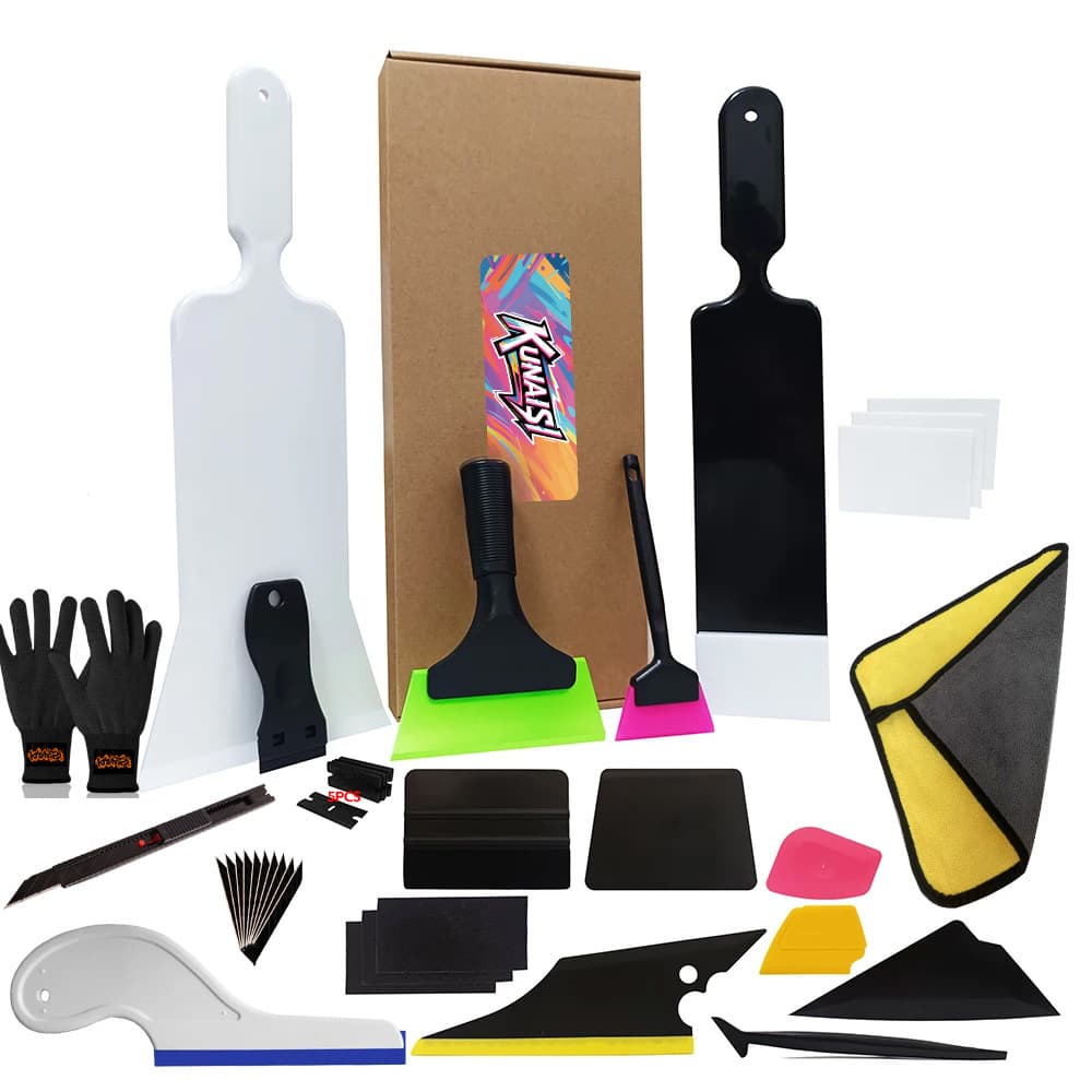 Kunais Window Tint Kit Vinyl Tint Tool Car Windshield Rear Window Tint Tool