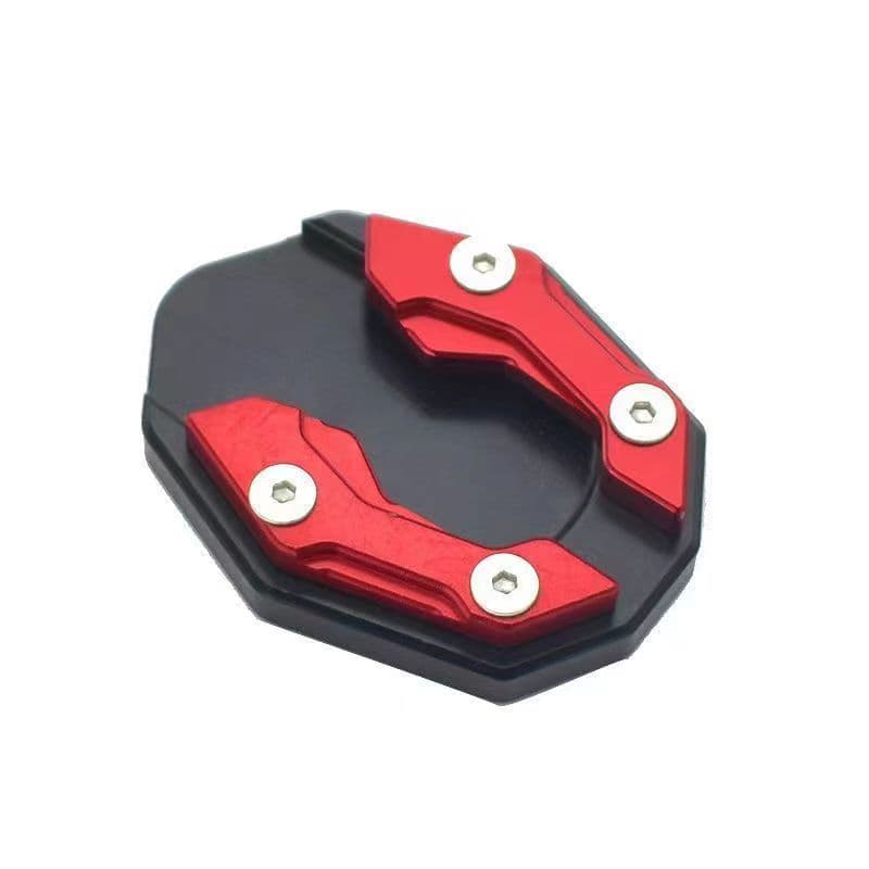 New Larger Electric Vehicle Kickstand Pad Aluminum Alloy Scooter Motorcycle Bicycle Side Stand Single Anti-Slip Base Pad