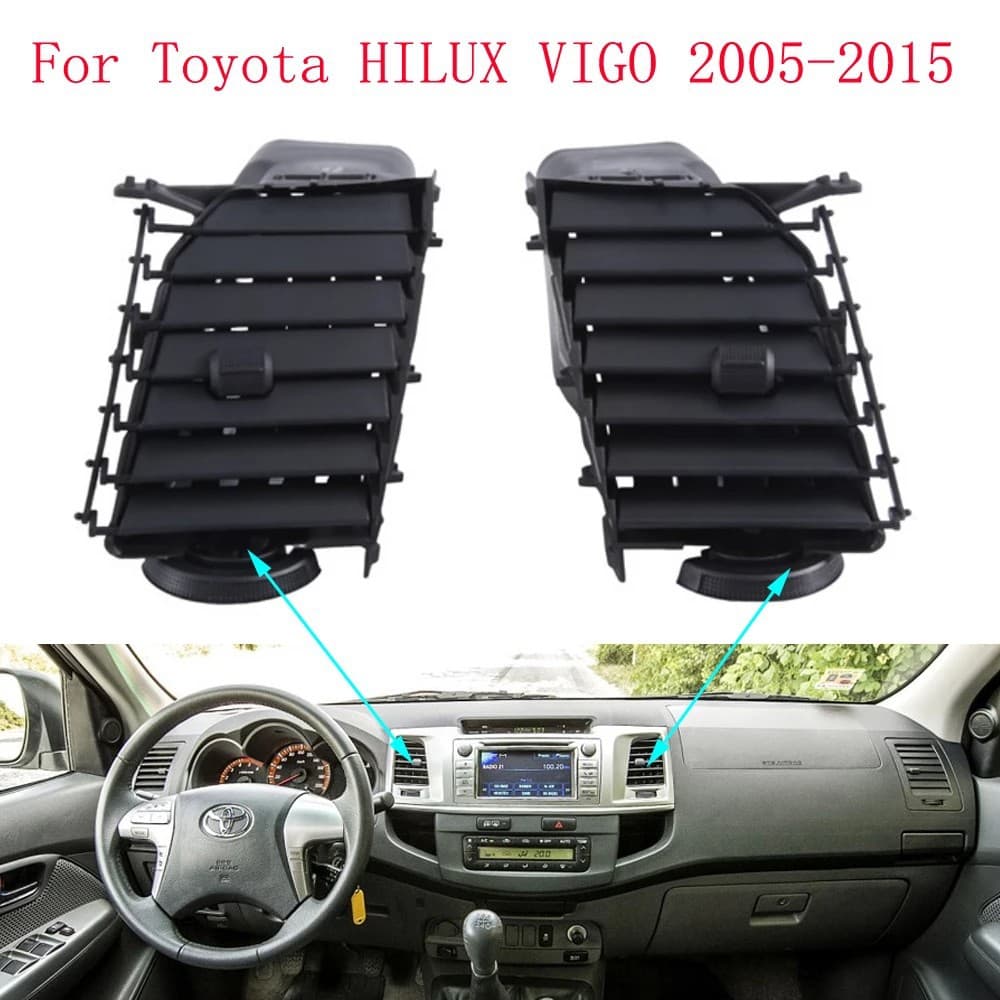 Compatible with 07-14 Toyota Hilux TOYOTA HILUX Navigation Dashboard A/C Vent