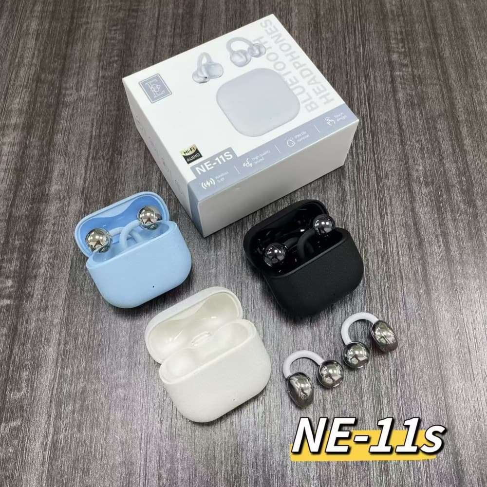 Cross-border binaural NE-11S wireless Bluetooth earphones in-ear TWS sports clip-on earphones Huaqiangbei wireless earphones
