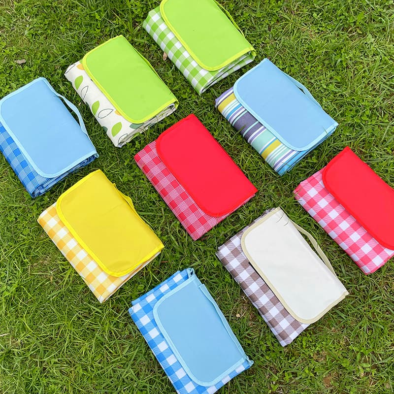 Cross-border outdoor picnic mat, waterproof, moisture-proof, thickened, tent mat, portable storage, picnic, outing, camping mat
