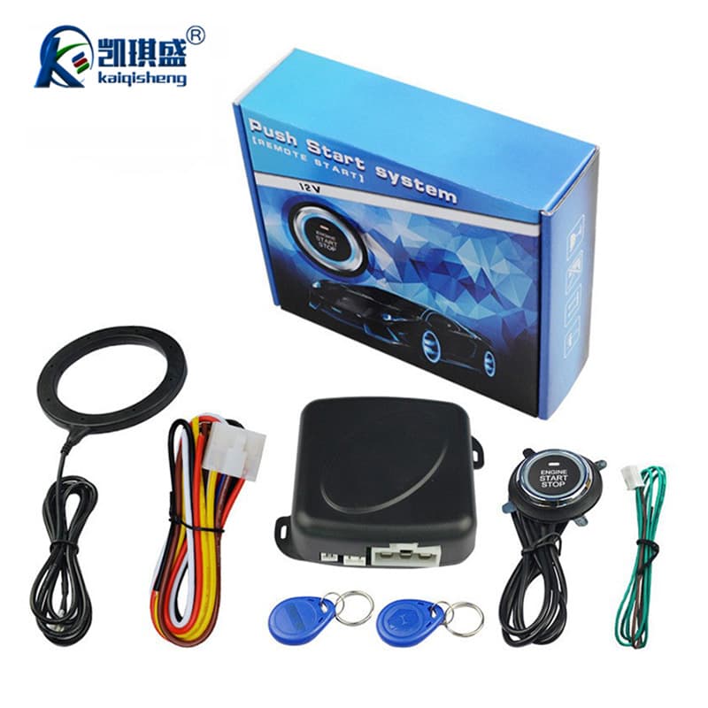 Kaiqisheng Cross-border Exclusive Supply of Universal RFID Car Lock Anti-theft Device and One-Button Start System for Vans and Cars