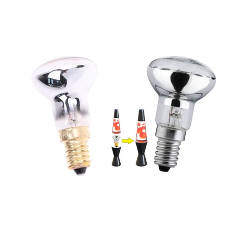 Lava Lamp Wax Melting Heating Bulb US Plug R39 E14 E17 Reflector Spotlight Heating Bulb Cross-border Hot-selling Set