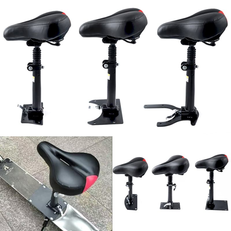 Universal Hilop Electric Scooter Seat Cushion Saddle Shock-Absorbing Foldable Accessory Haosheng Bicycle