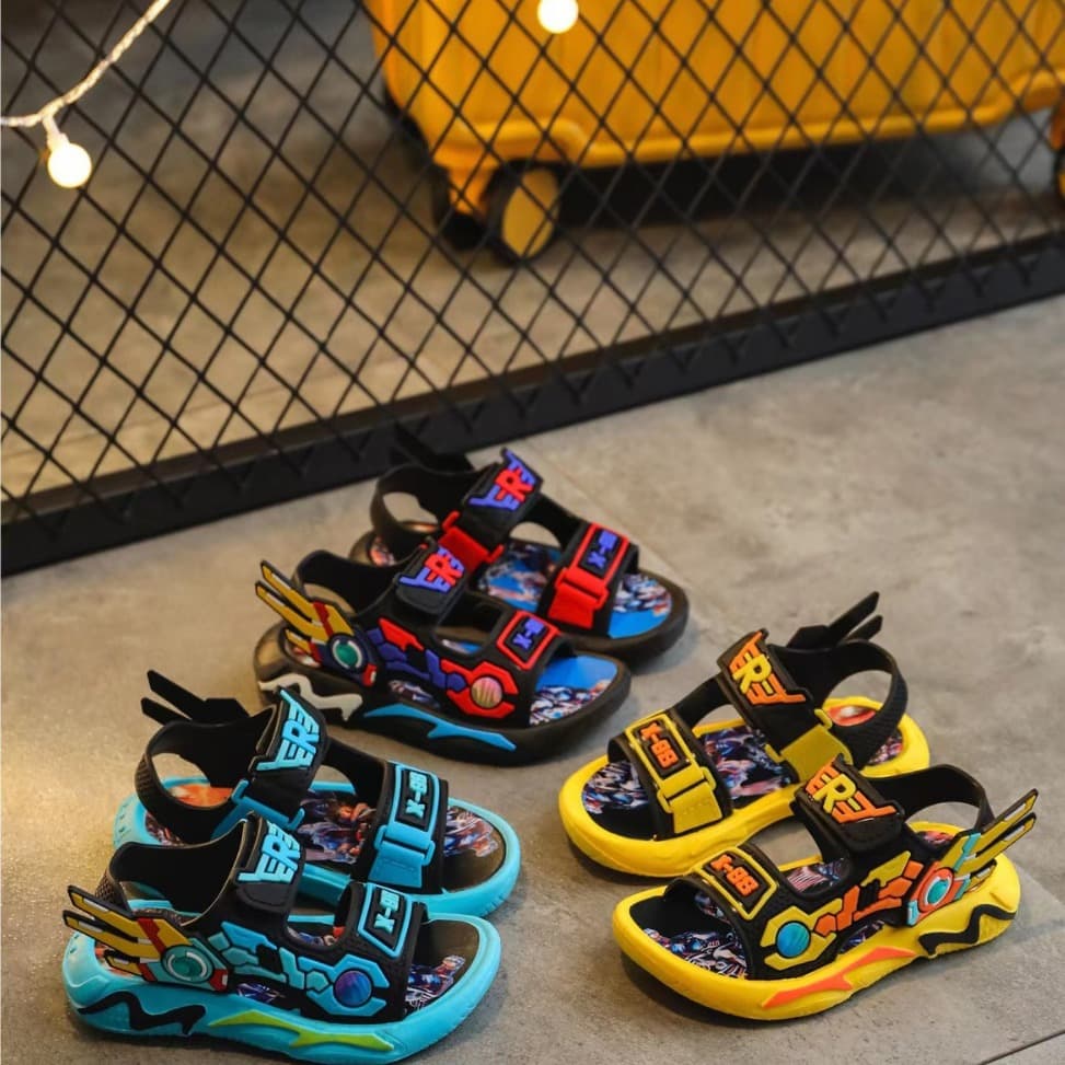 Foreign trade cross-border e-commerce online and offline cartoon children's sandals 1101D1+5